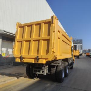 China Euro 2 HOWO Yellow King Mine Dump Truck 30 Tons Loading supplier