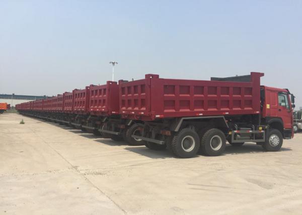 China Euro 3 Engine Tipper Dump Truck HC16 16 Tons 6 Cylinder In – Line With Water Cooling supplier