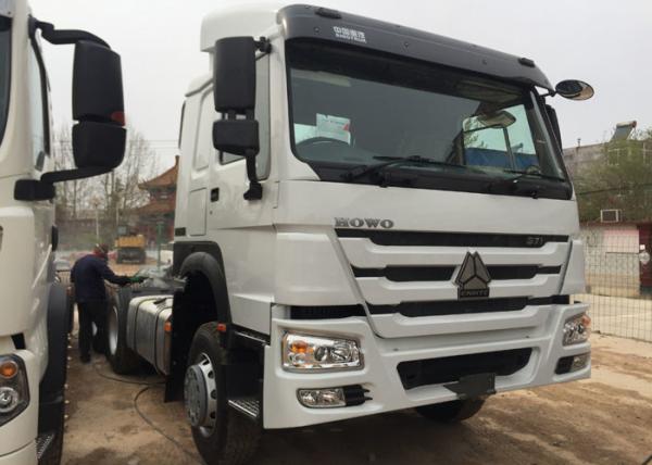 China HOWO 6X4 Tractor Truck RHD 10 Wheels 371 HP ZZ4257S3241W supplier