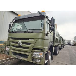 China RHD 6×4 10wheels ZZ3257V3847B1R 400HP Green HOWO Tipper Truck High Horsepower supplier