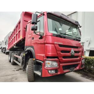 China SINOTRUCK Howo Tipper Dump Truck 380Hp 6 × 4 20CBM Box 10 Wheels Smashing Angle iron supplier
