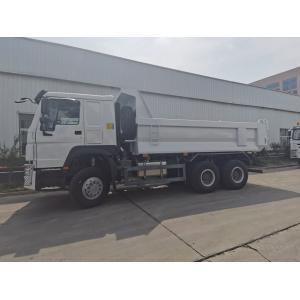 China SINOTRUK HOWO 6×4 400HP U Type White Dump Truck For Mining Using RHD supplier