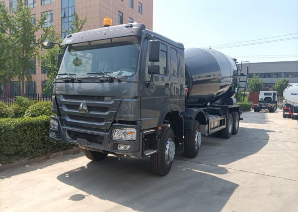 China SINOTRUK HOWO 8×4 LHD Concrete Mixer Truck 371HP supplier