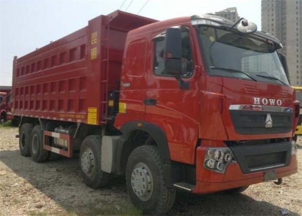 China SINOTRUK HOWO T7H Dump Truck German Man Engine 12 Wheels 360HP LHD For Mining Area supplier