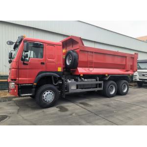 China Sinotruk Howo Tipper Dump Truck 380Hp 6 × 4 20CBM U Type Box 10 Wheels supplier