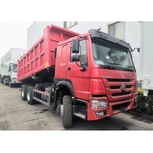China Sinotruk Howo Tipper Dump Truck 380Hp 6 × 4 With Hyva Hydraulic Cylinder For Mining supplier