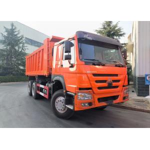 China Sinotruk Howo Tipper Dump Truck Weichai 380Hp 6 × 4 5200 – 5800mm For Export supplier