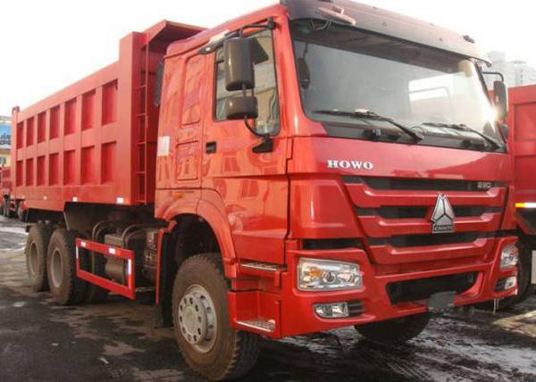 China SINOTRUK HOWO Tipper Dump Truck With Cabin 4 Point Full – Floating Air Suspension supplier
