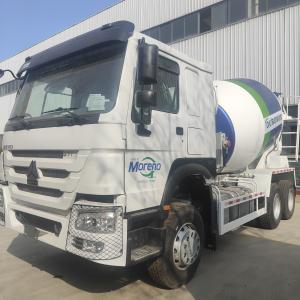 China SINOTRUK WHITE HOWO 371HP Concrete Mixer Truck LHD supplier