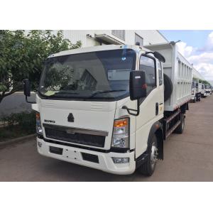 China Stable Performance HOWO 4X2 Light Duty Dump Truck 116HP supplier