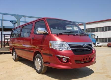 China Diesel Engine Van Mini Bus , Mini Bus Van Maximum Carrying Capacity 15 Passengers supplier