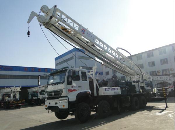 China Especially popular!! BZCY600BZY(600m) Diesel Power Type truck mounted water well drilling rig supplier