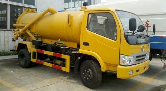 China Top Designed dongfeng high pressure Special Purpose Truck cleaning fecal suction tanker truck supplier