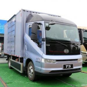 China 85kwh Electric Cargo BYD Commercial Vehicles Maximum Speed 101km/H supplier