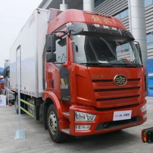 China FAW Jiefang J6L Refrigerated Tipper Dump Truck 240hp 4X2 6.8m supplier