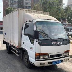 China Isuzu Used Cargo Truck 90hp 4×2 Model Year 2012 Euro 3 supplier