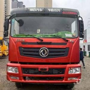 China Yuchai Dongfeng Crane Used Heavy Duty Trucks FAST 9 Speed Manual supplier