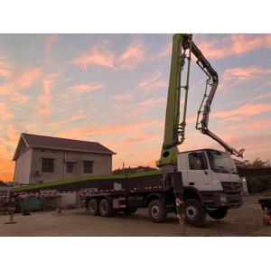 China 62Meters Height Refurbished Well Used Concrete Pump Truck Mounted Concrete Pump supplier