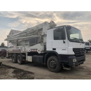 China Actros 4141 40m Zoomlion Used Concrete Pump Truck supplier