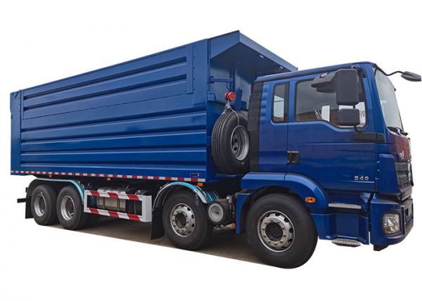 China Shacman Rear Dumper Tipper Dump Truck 12 Wheels 8*4 Heavy Duty supplier