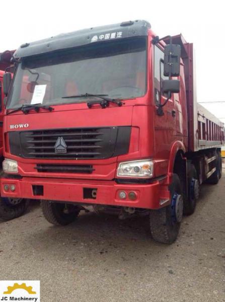 China 30-50T8x4 Second Hand Dumper Truck / 12 Tires Used Tipper Trucks Diesel Type supplier