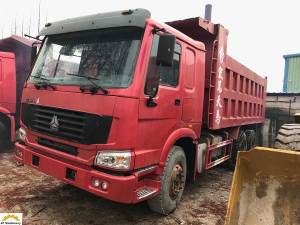 China 6×4 Second Hand Dumper Truck 2nd Hand Tippers Howo 336 With 10 New Tyres supplier