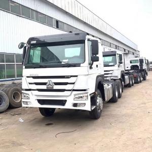China 10 Wheeler Used Tractor Trucks , Howo 371 6×4 Used Trailer Head supplier