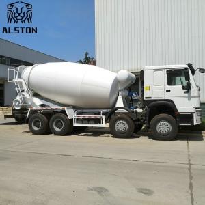 China 8×4 12cbm Howo Used Concrete Mixer Truck With Pump supplier