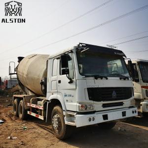 China Heavy Duty Sinotruk Second Hand Concrete Mixer Trucks High Capacity supplier