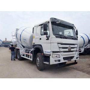 China Howo On Site Concrete Mixing Truck , 10cbm Concrete Transit Mixer Truck supplier
