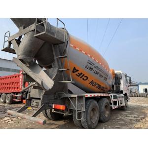 China Hydraulic Pump Used Concrete Mixer Truck , 8cbm 10cbm Used Cement Mixer Truck supplier