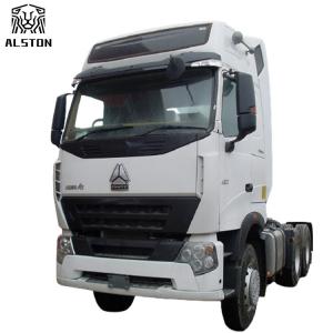 China Light Weight 375HP Used Tractor Trucks , Howo A7 Tractor Truck supplier