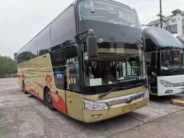 China 100km/H Max Speed Used Yutong Buses One And Half Decker 50 Seats 2011 Year supplier