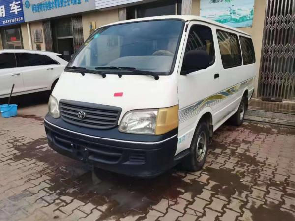 China 12 Seats Gasoline Used Hiace Bus 2nd Hand Mini Bus 2008 Year Toyota Hiace Bus supplier