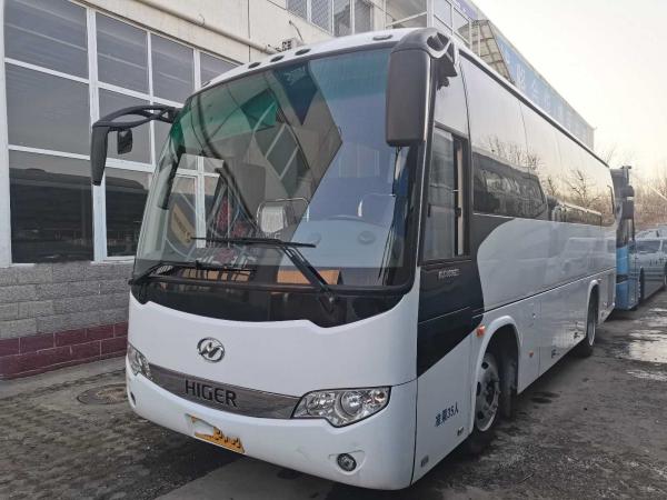 China 12m Luxury Used Coach Bus Higer Bus Parts 35seats Second Hand Passenger Bus supplier