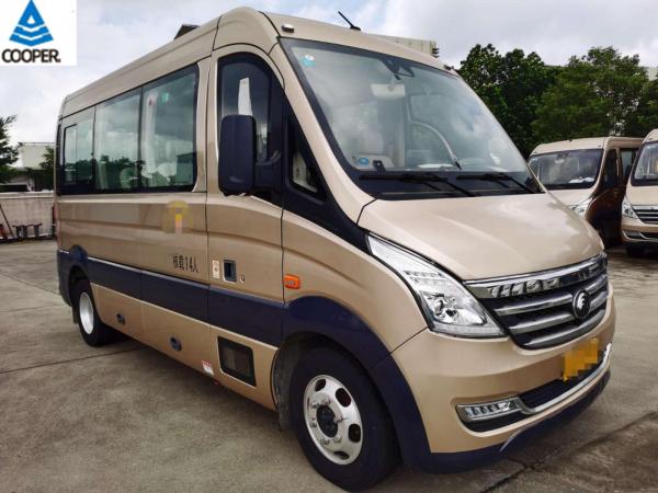 China 14 Seats Diesel Yutong CL6 Used Mini Bus 2018 Year supplier