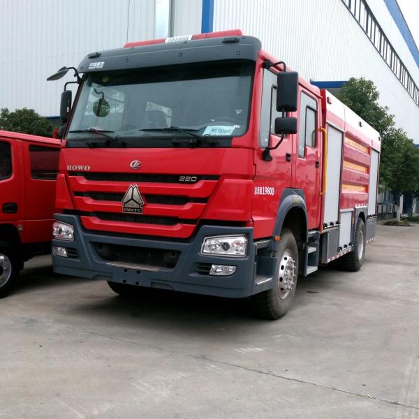 China 150 – 250HP SPV Special Purpose Vehicle Fire Fighting Vehicles With 10000L Water supplier