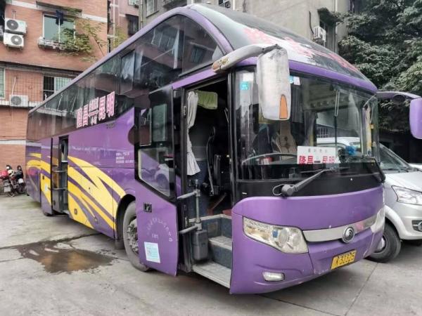 China 2011 Year Diesel ZK6127 55 Seats LHD Used Travel Bus supplier