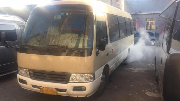 China 2012 Coaster Brand Second Hand Bus 29 Seats Petrol Engine No Accident supplier