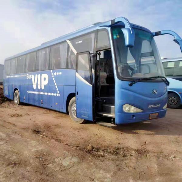 China 2012 Year 55 Seats Used Coach Bus Used King Long XMQ6127 Passenger Bus Left Hand Steering supplier