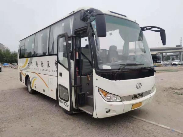 China 2013 Year 35 Seats Used KLQ6808 Bus Used Coach Bus With LHD Steering Diesel Engines supplier