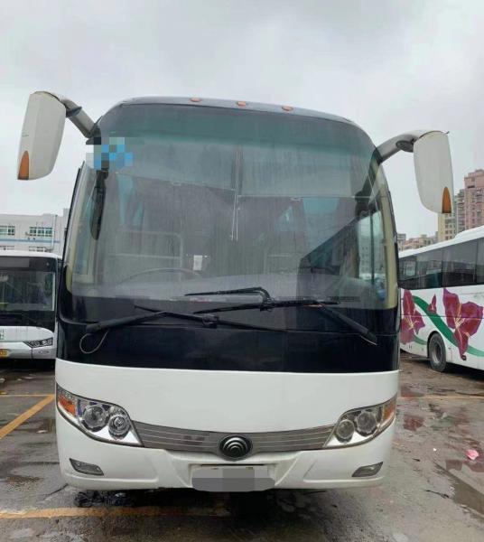 China 2013 Year Diesel Used Yutong Buses 58 Seats Zk 6110 White Color supplier