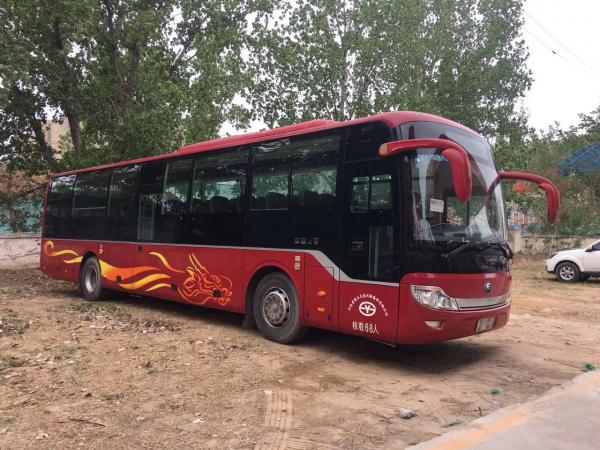 China 2013 Year Leaf Spring Used Yutong Buses Passenger Coach Bus 68 Seats 100km/H Max Speed supplier