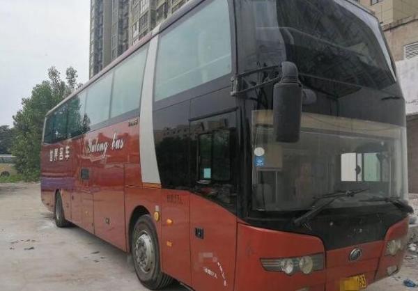 China 2013 Year Used Yutong Buses Zk6125 Model Bus 57 Seats With Safe Airbag / Toilet supplier