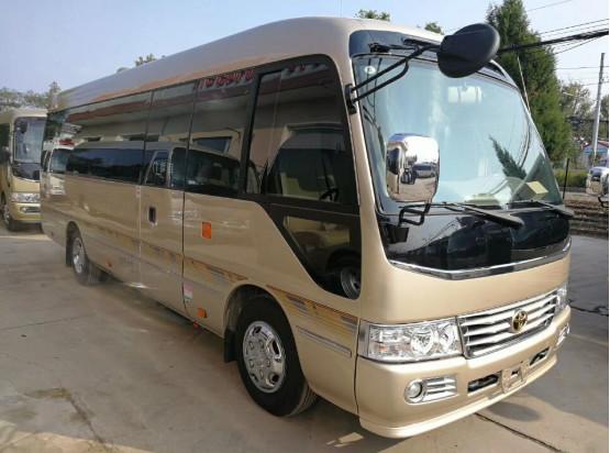 China 2014 Toyato Used Coaster Bus 2×4 Second Hand Mini Bus with 13 Seats supplier