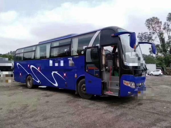 China 2014 Year 51 Seater Used Yutong Buses 10800mm Bus Length 100km / H Max Speed supplier