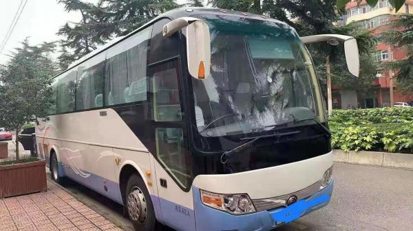 China 2014 Year 62 Seats Used Yutong ZK6110 Bus Used Coach Bus LHD Steering Diesel Engines supplier