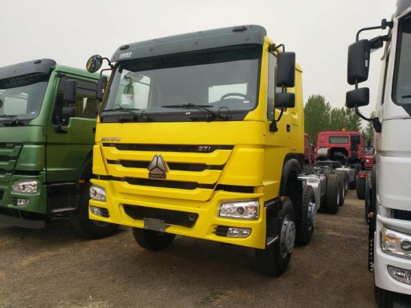 China 2016-2018 Year Dump Truck HOWO 8×4 371HP Used Vehicle For Mining Transportation supplier