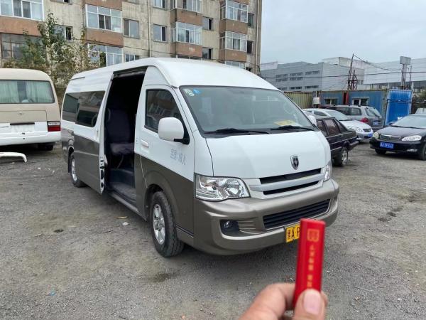 China 2016 Year 18 Seats Used Mini Bus Gasoline JINBEI Hiace 3TZ Engine No Accident In Good Condition supplier
