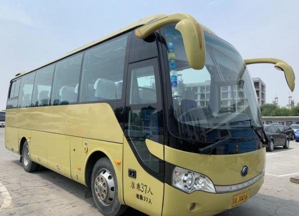China 2017 Year Used Commercial Bus / ZK6888 37 Seats Used Coach Bus 8774mm Bus Length supplier